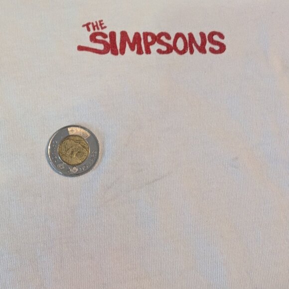 Simpsons Bart Funny 'Dont Be A Boner Dude' Raunchy T-Shirt Made in USA Sz XL - Picture 7 of 7